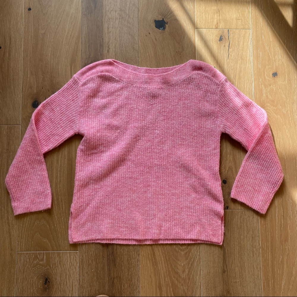 LEITH Pink Knit Sweater Size Medium